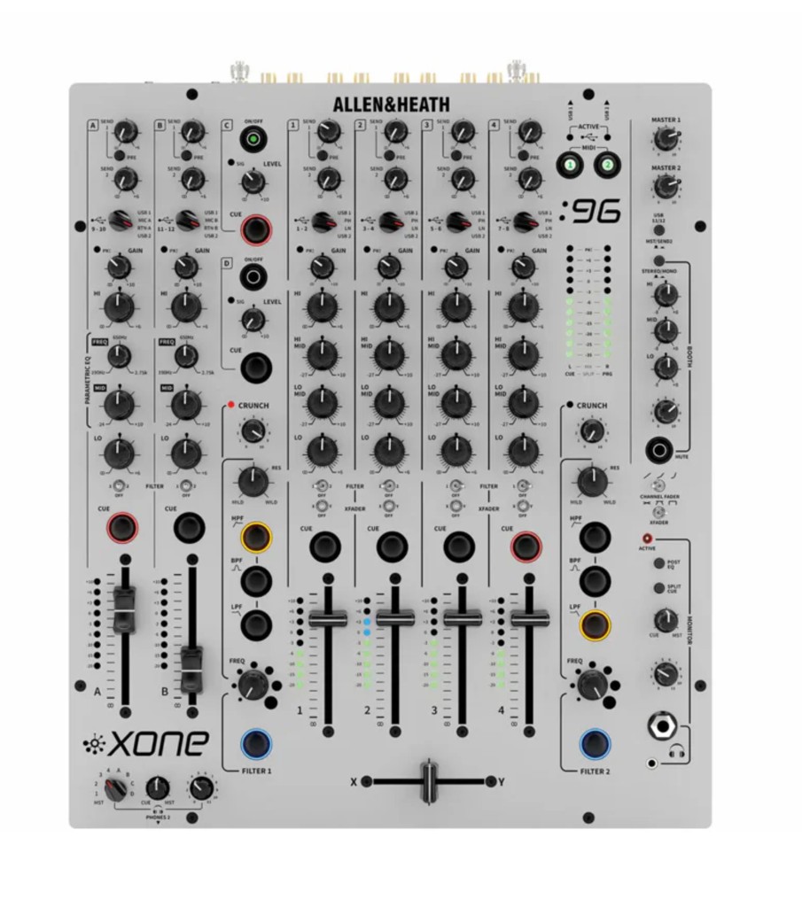 Allen & Heath Xone:96 professional DJ mixer rental in Phuket