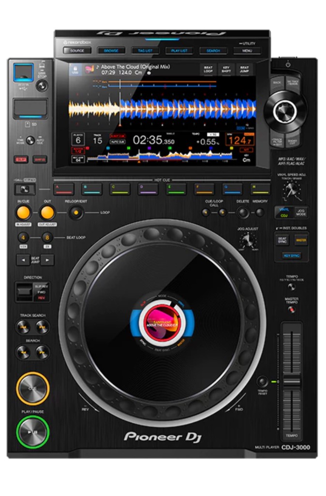 Pioneer CDJ-3000 media player rental in Phuket