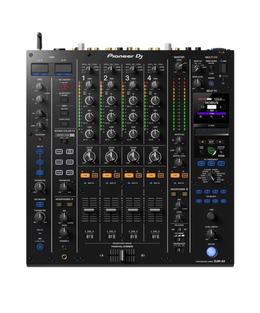 Pioneer DJM-A9 professional DJ mixer rental in Phuket