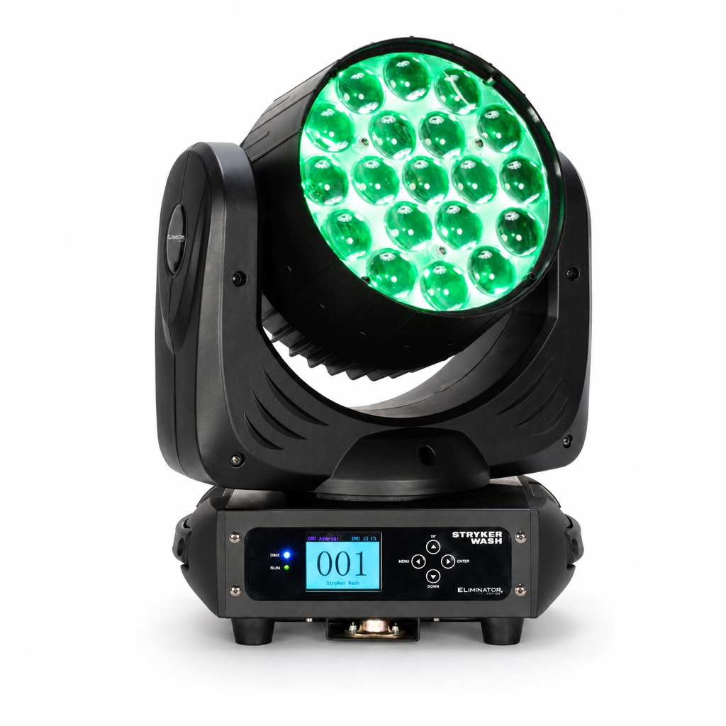Wash 600W waterproof moving head rental in Phuket standing on floor