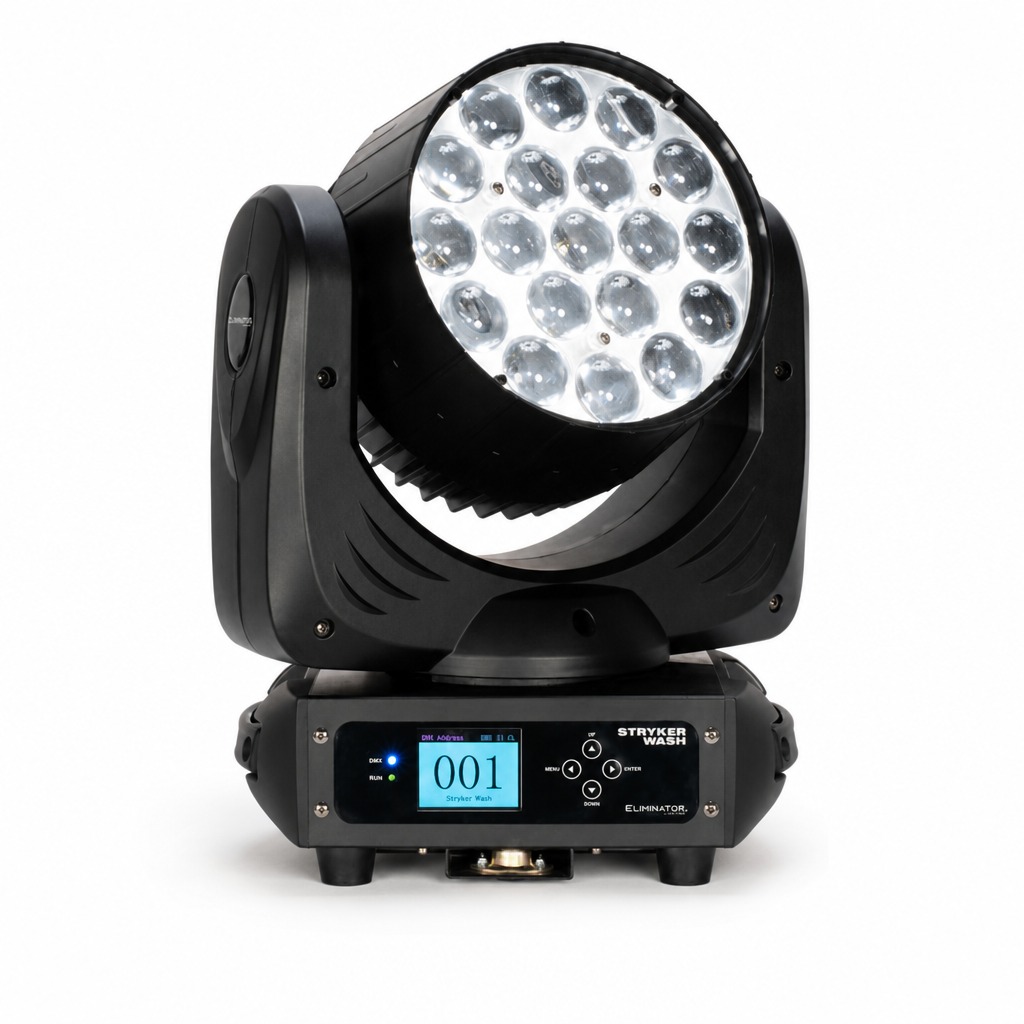 Wash Z 275W moving head rental in Phuket standing on floor
